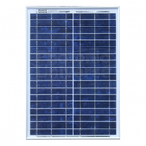 20W 12V polycrystalline solar panel with 2m cable