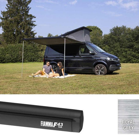 Fiamma F43Van 300 Awning - Deep Black (08833B01R)