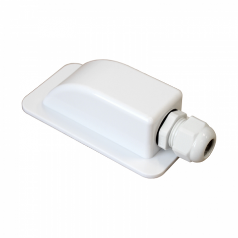 Waterproof single cable entry gland (3-7mm) for motorhomes, caravans, campervans, boats and building installations