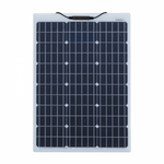 60W Reinforced semi-flexible solar panel with a durable ETFE coating