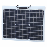 30W Reinforced semi-flexible solar panel with a durable ETFE coating