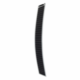 50W Reinforced Ultra-narrow semi-flexible solar panel with a durable ETFE coating