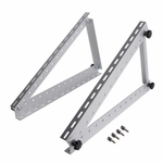 Set of 2 triangular mounting brackets (104cm)