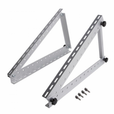 Set of 2 triangular mounting brackets (71cm)