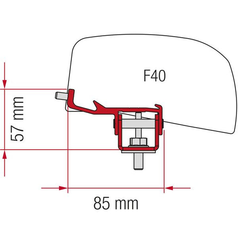 Fiamma Kit for Nissan NV350 (98655Z041)