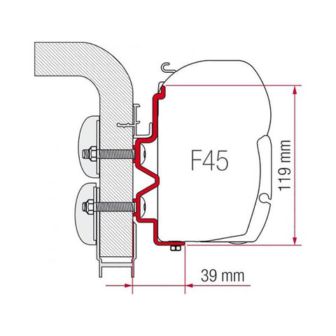 Fiamma Hymer Camp 4.5m (98655-275)