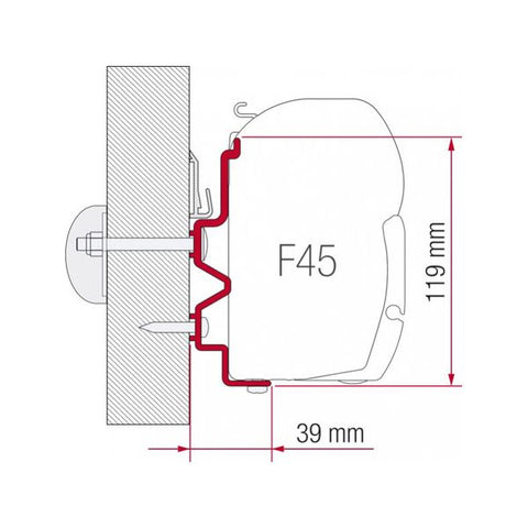 Fiamma Adapter Rapido 90DF-10-400 (98655-917)