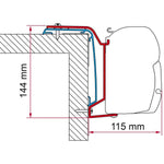 Fiamma F45s Bracket Kit for Rapido Series S6 606F from 2024 On