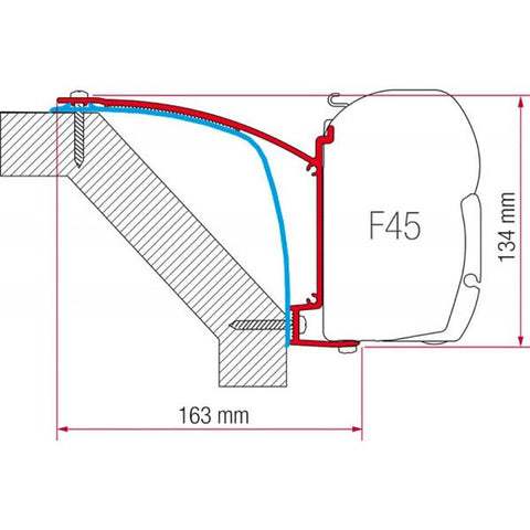 Fiamma Kit for Laika Ecovip (98655-467)