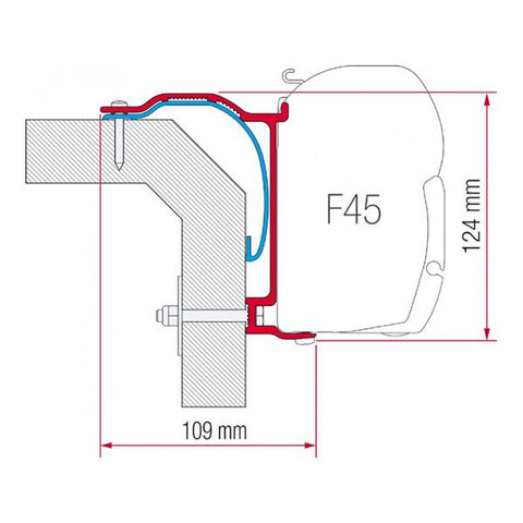 Fiamma Kit for Laika X 2008 (98655-761)