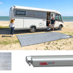 Fiamma F80L 450 Awning Titanium - Royal Blue (07842G01Q)