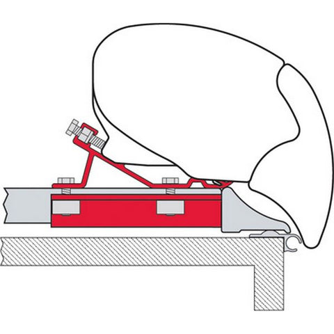 Fiamma Adapter Fixing-Bar F65 Top (98655-384)