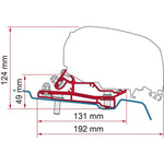 Fiamma F80s Bracket Kit for Ford Transit H3-L4 RHD Vehicles