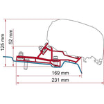 Fiamma F80s Bracket Kit for Ford Transit H2-L2 Vehicles (98655Z166)