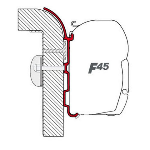 Fiamma Burstner Adapter Bracket F45 450 (98655-661)