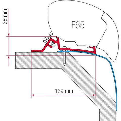 Fiamma Kit for Laika Rexosline (98655-419)