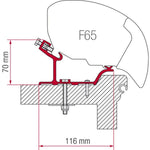 Fiamma Adapter Bracket Kit for Hobby Easy (98655-949)