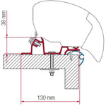 Fiamma Adapter Bracket Kit for Caravan Standard (98655-657)