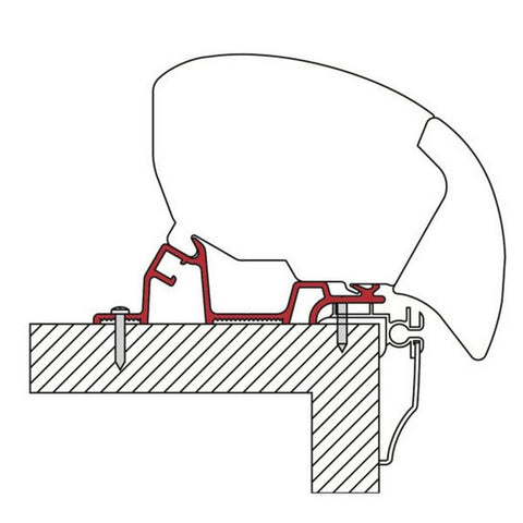 Fiamma Kit for Hobby 2009 (98655-921)