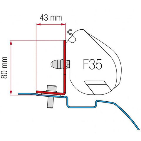 Fiamma Kit for Nissan NV200 (98655Z026)