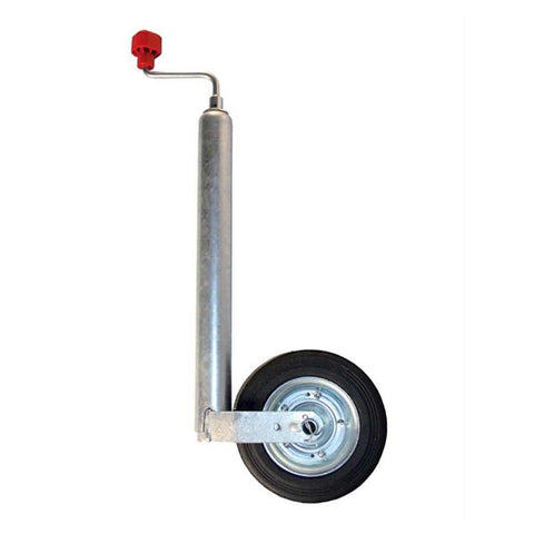 AL-KO Plus Jockey Wheel (48mm Shaft, 200 x 50mm Wheel, 150kg Max.)