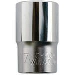 Laser Tools 17mm Single Hex Socket Bit with 1/2" Drive (Standard)