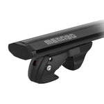 Menabo Jackson Black Raised Rail Roof Bars 1200mm (90kg Max.)