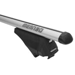 Menabo Tiger Silver Duo Rail Roof Bars 1185mm (75kg Max.)