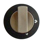 Thetford Hob-Grill Knob Black & Satin SSPA0902.SA for Enigma Cookers