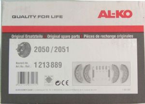 AL-KO BRAKE PADS KIT 2051 EURO POST 94