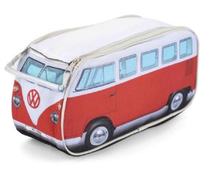 VW WASH BAG TITAN RED