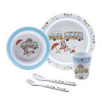 CHILDS DINNER SET HAPPY HOLIDAY