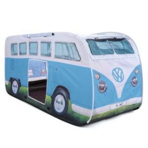 VW CAMPERVAN KIDS POP-UP PLAY TENT - BLUE