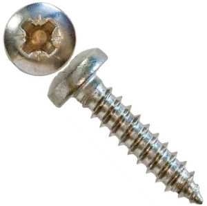 PAN HEAD SCREWS POZI No.6x3/4" 19MM (200 PER PACK)