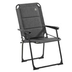 travellife lago chair compact grey camping camper