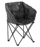 travellife lago chair cross grey camping camper