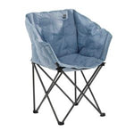 travellife lago chair cross blue camping camper