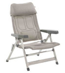 travellife lucca recliner lounge grey camping camper