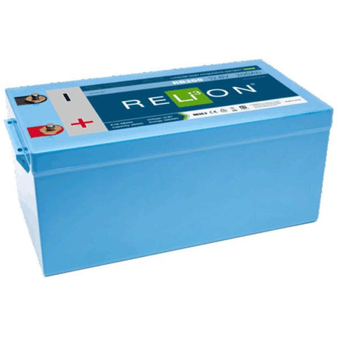 RELiON RB200 Lifepo4 Lithium Ion Battery (12V / 200Ah / 6SC)