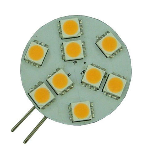 10 LED Dimming G4 Side Pin Bulb Warm White