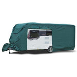 Caravan cover max (medium , 420 - 510 cm) green