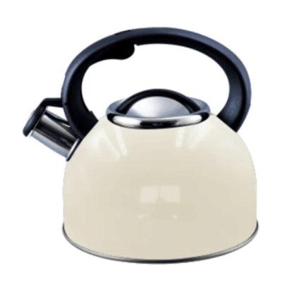 Liberty Cream 2.5 Litre Whistling Kettle Camping Caravan Motorhome