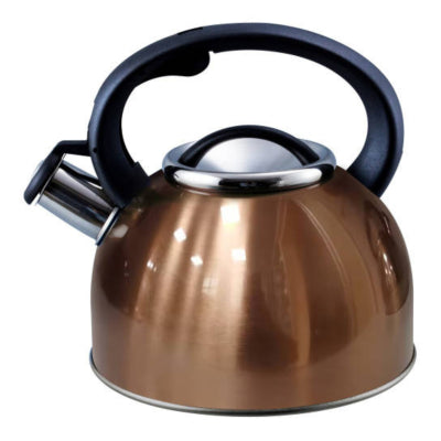 Liberty Copper 2.5 Litre Whistling Kettle Camping Caravan Motorhome