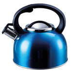 Liberty Blue 2.5 Litre Whistling Kettle Camping Caravan Motorhome