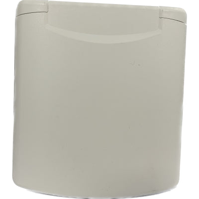 Fawo White Multi-Function flush outlet with UK socket