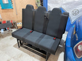 AG 120cm  3 seat T5 T6 M1 tested Rock n Roll bed in VW Simora Cloth *SALE*