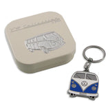 VW T1 Splitscreen keychain in gift box Key Ring Blue